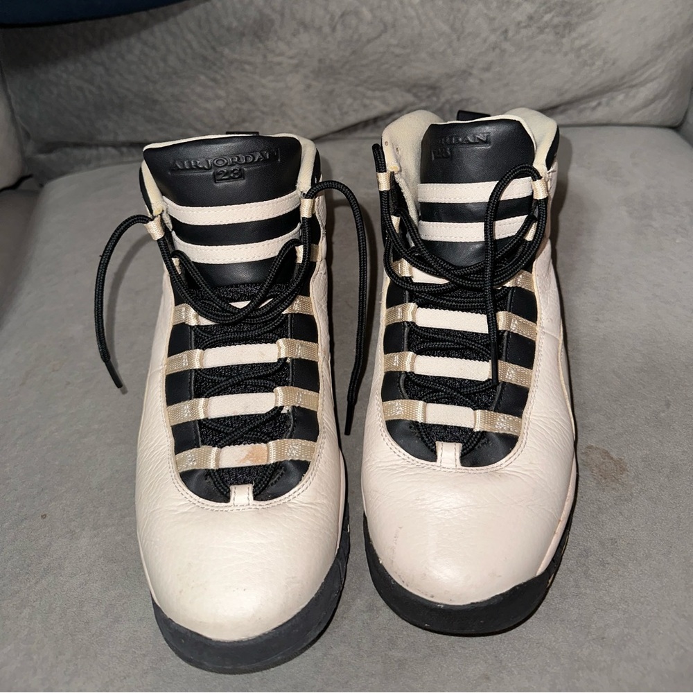Jordan 10 Retro- Cream and Black